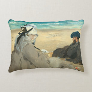 Edouard Manet - på stranden Prydnadskudde