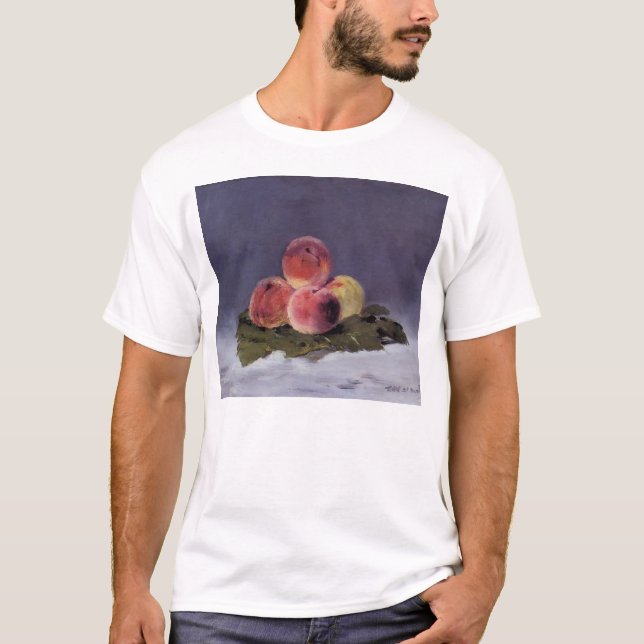 Edouard Manet- persikor Tee (Framsida)