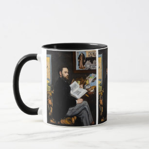Edouard Manet - Porträtt i Emile Zola Mugg