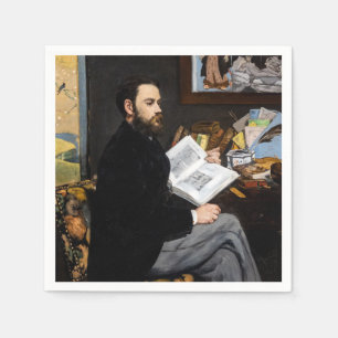 Edouard Manet - Porträtt i Emile Zola Pappersservett