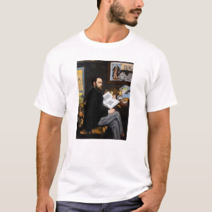 Edouard Manet - Porträtt i Emile Zola T Shirt