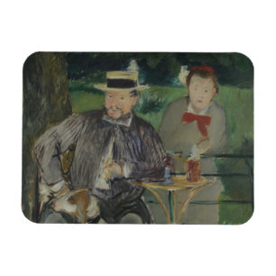 Edouard Manet - Porträtt of Ernest Hoschedé Magnet