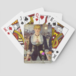 Edouard Manet "Pub vid Folies Bergere Bicycle P Casinokort