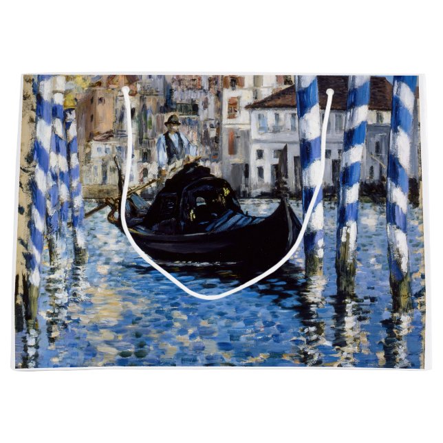 Edouard Manet - Stora kanalen, Venedig (Framsidan)