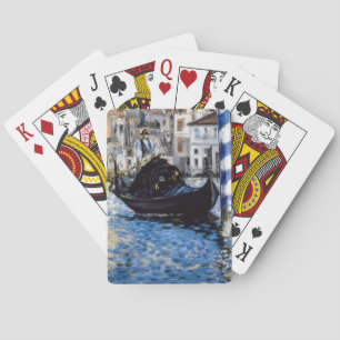 Edouard Manet - Stora kanalen, Venedig Casinokort