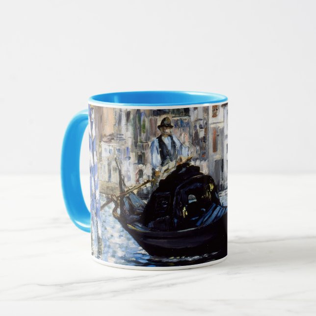 Edouard Manet - Stora kanalen, Venedig Mugg (Framsida vänster)