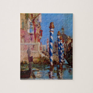 Edouard Manet - storslagen kanal i Venicepuzzle Pussel