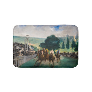Edouard Manet - Tävling vid Longchamp Badrumsmatta