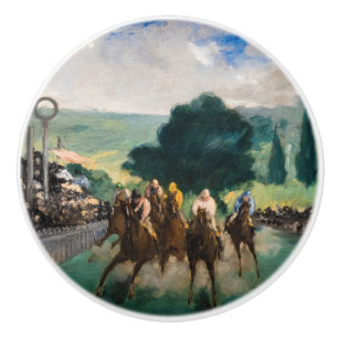 Edouard Manet - Tävling vid Longchamp Knopp