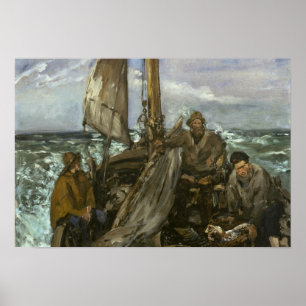 Edouard Manet - Toilers of the Sea Poster