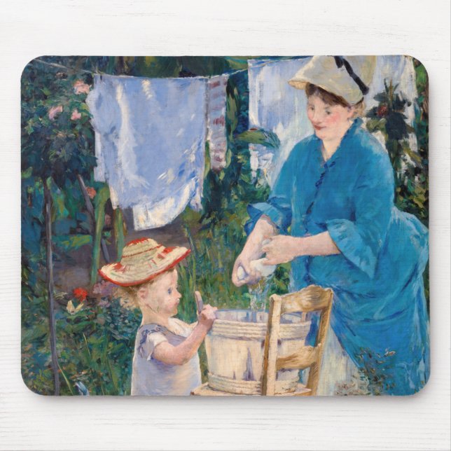 Edouard Manet - Tvätt Musmatta (Framsidan)