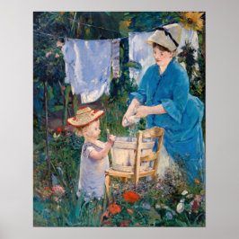 Edouard Manet - Tvätt Poster