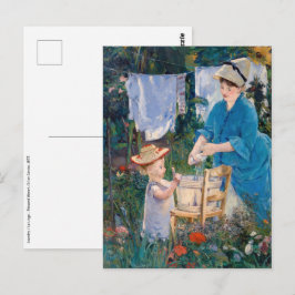 Edouard Manet - Tvätt Vykort