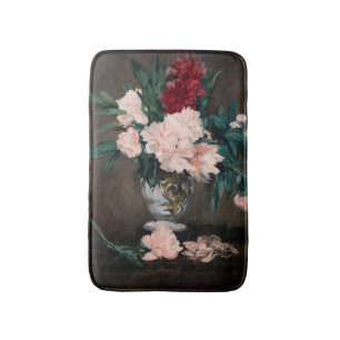 Edouard Manet - Vas of Peonies on Small Pedestal Badrumsmatta