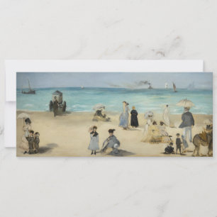 Edouard Manet - vid stranden, Boulogne-sur-Mer Inbjudningar