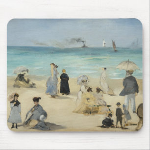 Edouard Manet - vid stranden, Boulogne-sur-Mer Musmatta