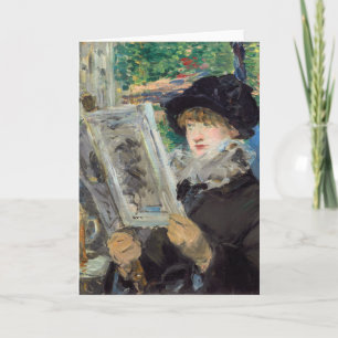 Edouard Manet - Woman Reading Kort