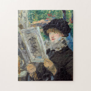 Edouard Manet - Woman Reading Pussel