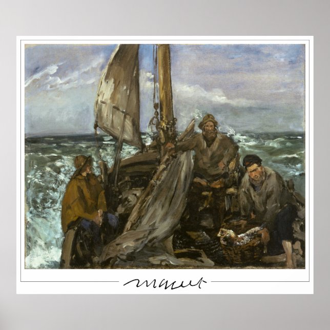 Édouard Manet Zedign Art Poster #15 — 2 (Framsidan)