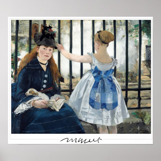 Édouard Manet Zedign Art Poster #166 (Framsidan)