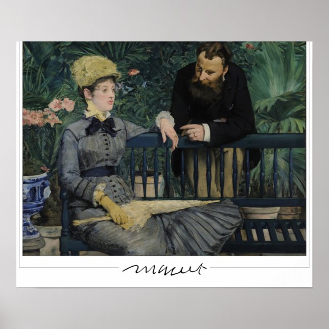 Édouard Manet Zedign Art Poster #6 (Framsidan)