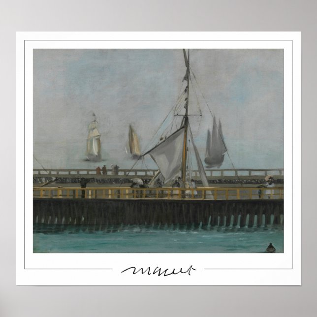 Édouard Manet Zedign Art Poster #64 (Framsidan)