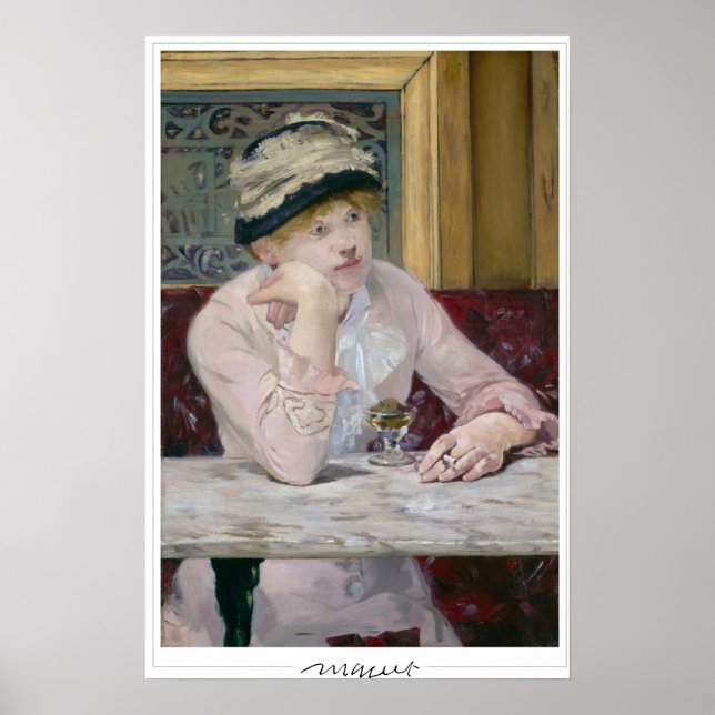 Édouard Manet Zedign Art Poster #67 (Framsidan)