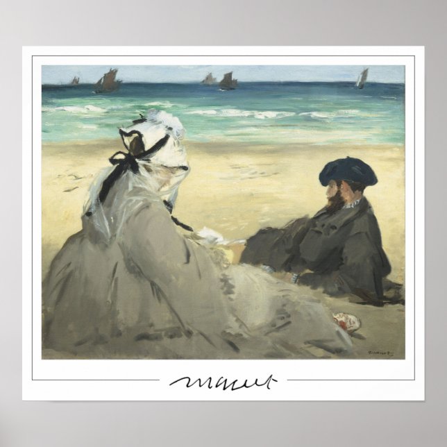 Édouard Manet Zedign Art Poster #89 (Framsidan)