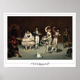 Édouard Manet Zedign Art Poster nr 18