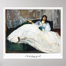 Édouard Manet Zedign konstaffisch #141