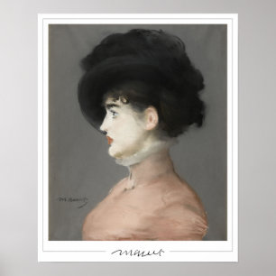 Édouard Manet Zedign konstaffisch #162 Poster
