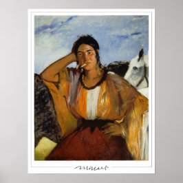 Édouard Manet Zedign konstaffisch #199 Poster