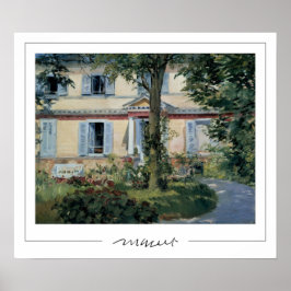 Édouard Manet Zedign konstaffisch #202 Poster