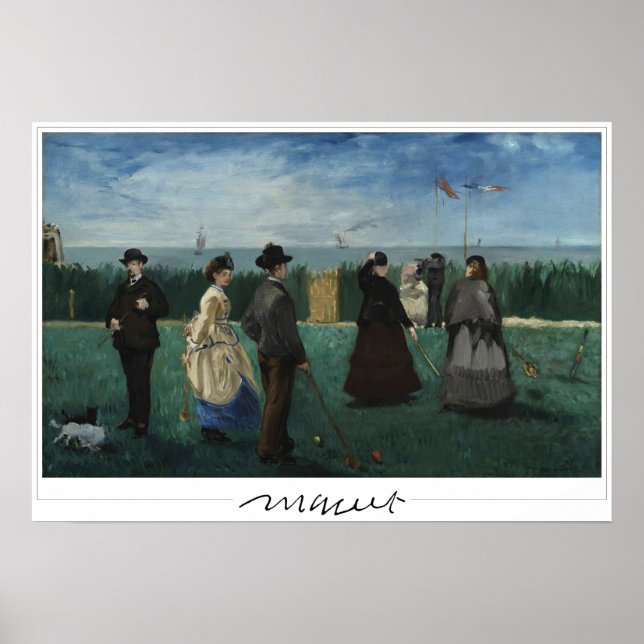 Édouard Manet Zedign konstaffisch #211 Poster (Framsidan)