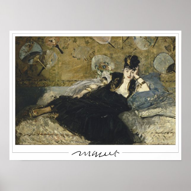 Édouard Manet Zedign konstaffisch #218 Poster (Framsidan)