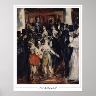 Édouard Manet Zedign konstaffisch #5 Poster