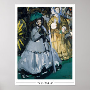 Édouard Manet Zedign konstaffisch #8 Poster