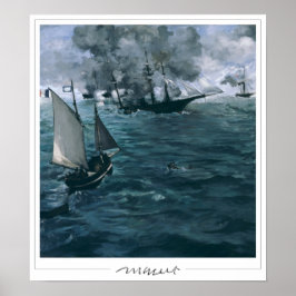 Édouard Manet Zedign konstaffisch #94 Poster
