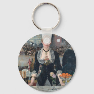Edouard Manets A Pub vid Folies-Bergère Nyckelring