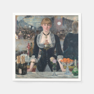 Edouard Manets A Pub vid Folies-Bergère Pappersservett