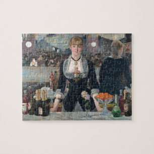Edouard Manets A-Pub vid Folies-Bergère Pussel