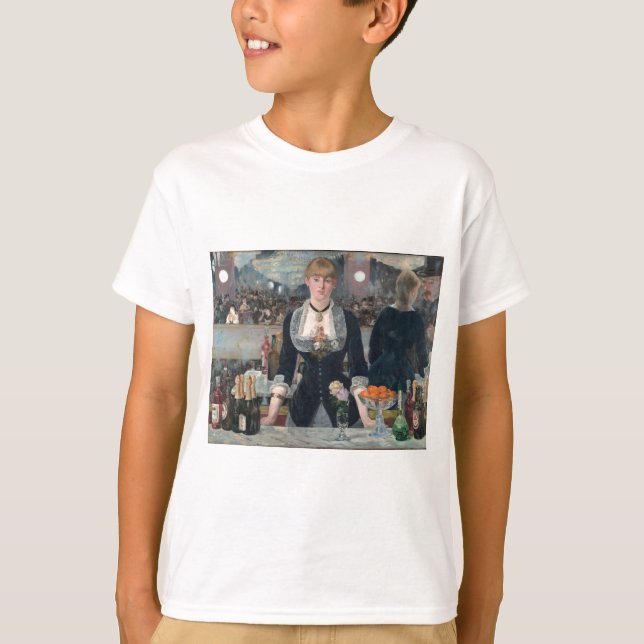 Edouard Manets A Pub vid Folies-Bergère T-shirt (Framsida)