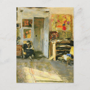 Edouard Vuillard: Madame Losse Hessel in Studio Vykort