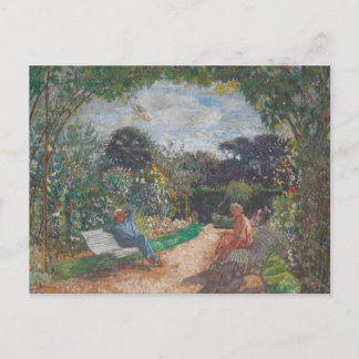 Édouard Vuillard Morgon i trädgården, Clos Cezan Vykort