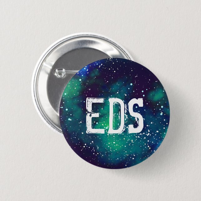 EDS Anpassningsbar Galaxy-identitet Knapp (Framsida & baksida)