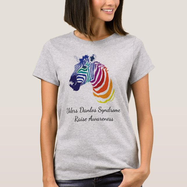 EDS Awareness Shirt T Shirt (Framsida)