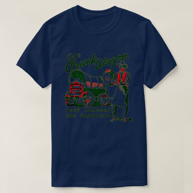 Eds Chuck Wagon T Shirt (Design framsida)