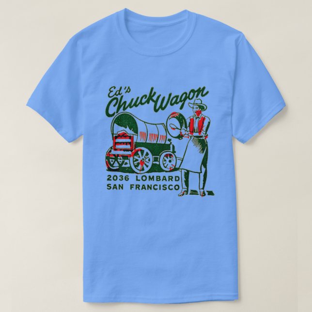 Eds Chuck Wagon T Shirt (Design framsida)