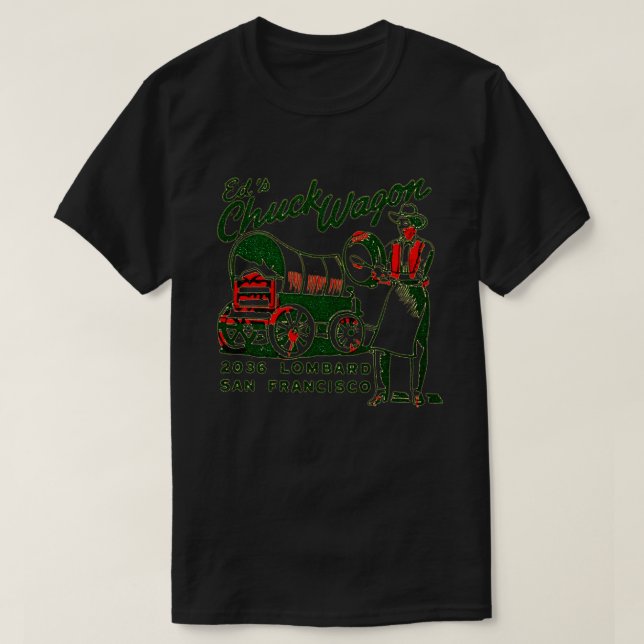 Eds Chuck Wagon T Shirt (Design framsida)