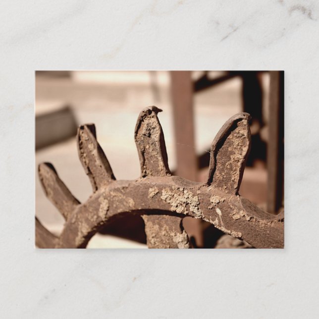 Eds maskin shoppar kortet visitkort (Framsida)